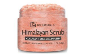 Read more about the article Salt Scrub Secrets from M3 Naturals Himalayan Exfoliator Review