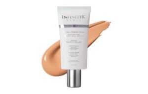 Read more about the article Tinted Sunscreen with Benefits: Infinitek Paris Skin Care Face Sunscreen Tinted Mineral Moisturizer Lotion SPF 50 Review